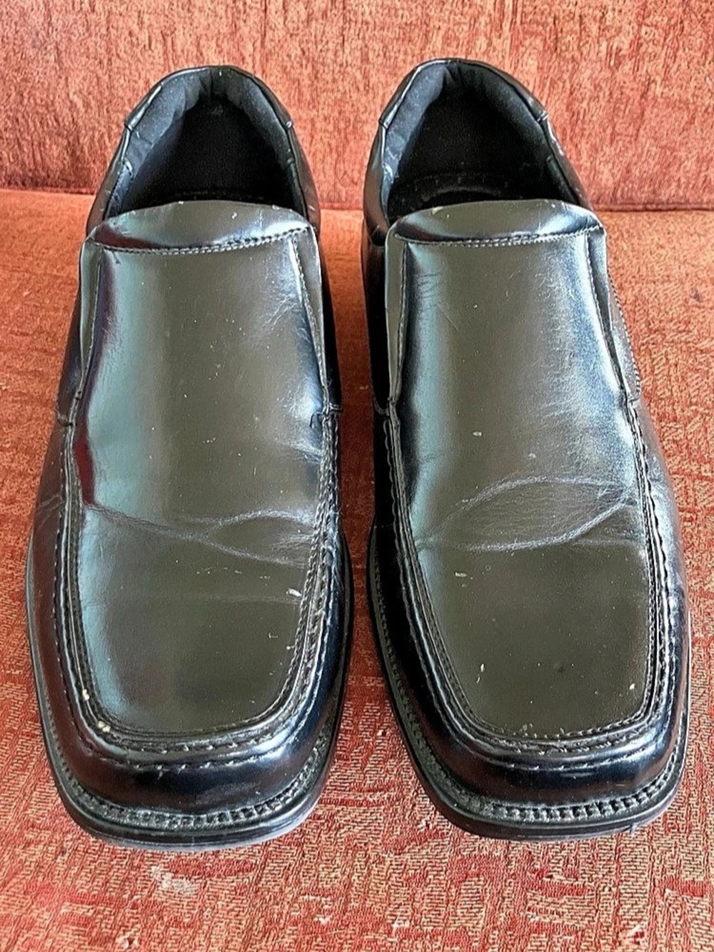 robert david TIM Men's Black Loafers US 9.5 EE